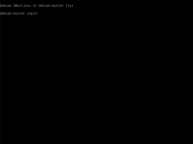 Debian Buster Installation - 33