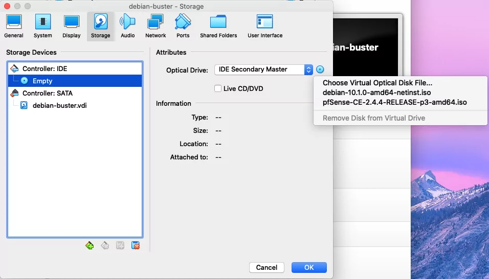 Creation VM Debian Buster sous VirtualBox - 4