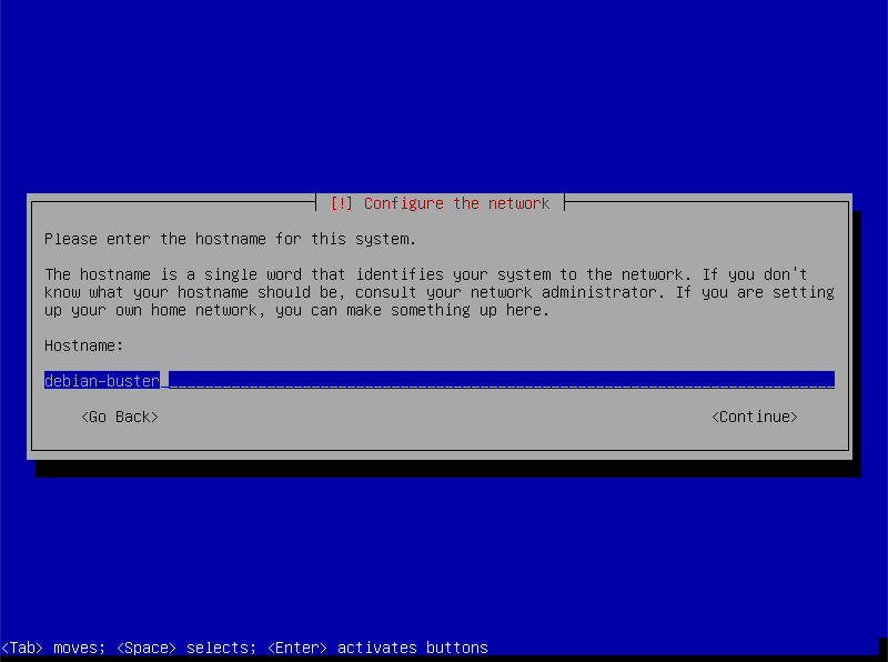 Debian Buster Installation - 9